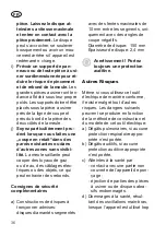 Preview for 36 page of Deltafox 77002551 Translation Of The Original Instructions For Use