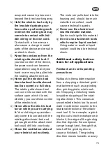 Preview for 73 page of Deltafox 77002551 Translation Of The Original Instructions For Use