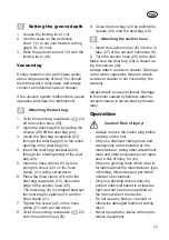 Preview for 77 page of Deltafox 77002551 Translation Of The Original Instructions For Use