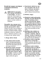 Preview for 107 page of Deltafox 77002551 Translation Of The Original Instructions For Use