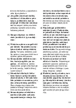 Preview for 109 page of Deltafox 77002551 Translation Of The Original Instructions For Use