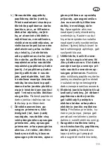 Preview for 111 page of Deltafox 77002551 Translation Of The Original Instructions For Use