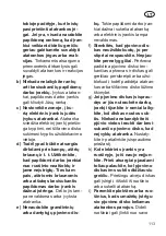 Preview for 113 page of Deltafox 77002551 Translation Of The Original Instructions For Use