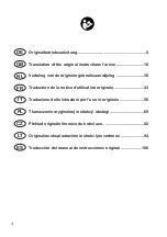 Preview for 4 page of Deltafox 77005301 Translation Of The Original Instructions For Use