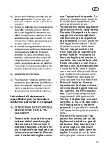 Preview for 27 page of Deltafox 80000666 Translation Of The Original Instructions For Use