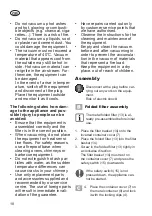 Preview for 18 page of Deltafox DC-AVE 1218 Inox Original Instructions For Use