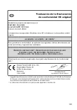 Preview for 105 page of Deltafox DC-AVE 1218 Inox Original Instructions For Use