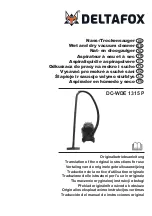 Deltafox DC-WDE 1315 P Instructions For Use Manual предпросмотр