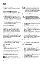 Preview for 32 page of Deltafox DC-WDE 1315 P Instructions For Use Manual