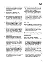 Preview for 93 page of Deltafox DG-CGC 1080 Set 3in1 Translation Of The Original Instructions For Use