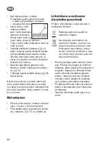 Preview for 98 page of Deltafox DG-CGC 1080 Set 3in1 Translation Of The Original Instructions For Use