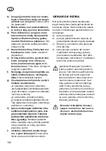 Preview for 108 page of Deltafox DG-CGC 1080 Set 3in1 Translation Of The Original Instructions For Use