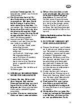 Preview for 13 page of Deltafox DG-CGS 7220 Translation Of The Original Instructions For Use