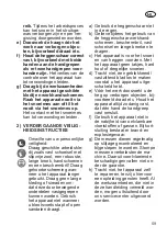 Preview for 59 page of Deltafox DG-CGS 7220 Translation Of The Original Instructions For Use