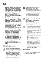 Preview for 76 page of Deltafox DG-CGS 7220 Translation Of The Original Instructions For Use