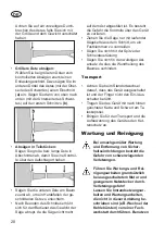 Предварительный просмотр 20 страницы Deltafox DG-ECS 7120 T Translation Of The Original Instructions For Use