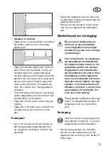 Предварительный просмотр 79 страницы Deltafox DG-ECS 7120 T Translation Of The Original Instructions For Use