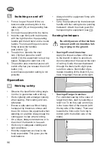 Предварительный просмотр 96 страницы Deltafox DG-ECS 7120 T Translation Of The Original Instructions For Use