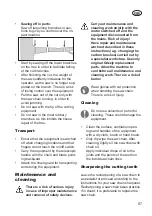 Предварительный просмотр 97 страницы Deltafox DG-ECS 7120 T Translation Of The Original Instructions For Use