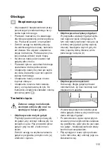 Предварительный просмотр 115 страницы Deltafox DG-ECS 7120 T Translation Of The Original Instructions For Use