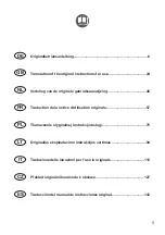 Preview for 5 page of Deltafox DG-ESA 1536 Original Instructions For Use