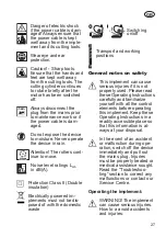 Preview for 27 page of Deltafox DG-ESA 1536 Original Instructions For Use