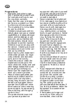 Preview for 28 page of Deltafox DG-ESA 1536 Original Instructions For Use