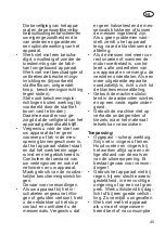 Preview for 45 page of Deltafox DG-ESA 1536 Original Instructions For Use