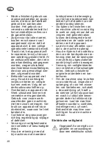 Preview for 48 page of Deltafox DG-ESA 1536 Original Instructions For Use