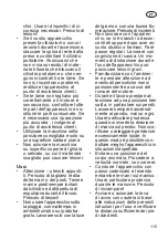 Preview for 115 page of Deltafox DG-ESA 1536 Original Instructions For Use