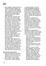 Preview for 116 page of Deltafox DG-ESA 1536 Original Instructions For Use