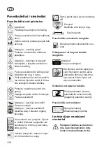 Предварительный просмотр 110 страницы Deltafox DG-PLM 4019 P Translation Of The Original Instructions For Use