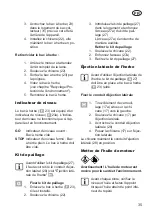 Preview for 35 page of Deltafox DG-PLM 5125 SP Translation Of The Original Instructions For Use