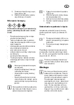 Preview for 93 page of Deltafox DG-PLM 5125 SP Translation Of The Original Instructions For Use