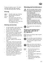 Preview for 113 page of Deltafox DG-PLM 5125 SP Translation Of The Original Instructions For Use