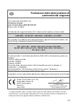 Preview for 179 page of Deltafox DG-PLM 5125 SP Translation Of The Original Instructions For Use