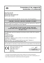 Preview for 181 page of Deltafox DG-PLM 5125 SP Translation Of The Original Instructions For Use