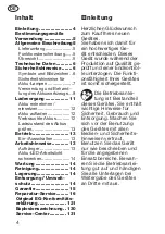 Preview for 4 page of Deltafox DP-CWL 2042 Translation Of The Original Instructions For Use