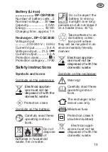 Preview for 19 page of Deltafox DP-CWL 2042 Translation Of The Original Instructions For Use