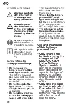 Preview for 20 page of Deltafox DP-CWL 2042 Translation Of The Original Instructions For Use