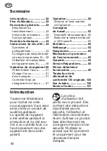 Preview for 42 page of Deltafox DP-CWL 2042 Translation Of The Original Instructions For Use