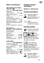 Preview for 85 page of Deltafox DP-CWL 2042 Translation Of The Original Instructions For Use