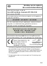 Preview for 123 page of Deltafox DP-CWL 2042 Translation Of The Original Instructions For Use