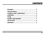 Предварительный просмотр 3 страницы DeltaLab Digital Delay DD1 Owner'S Manual