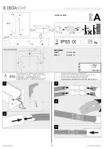 Предварительный просмотр 1 страницы deltalight AULA 26 LED Installation Instruction