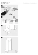 Предварительный просмотр 2 страницы deltalight AULA 26 LED Installation Instruction