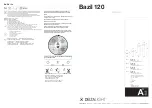 deltalight Bazil 120 Manual preview