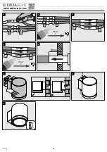 Preview for 2 page of deltalight DOX 100 LED Installation Sheet