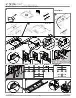 Preview for 2 page of deltalight Plate D114 Installation Instructions