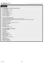 Preview for 5 page of deltalight RGBW DRIVER Installation Instruction